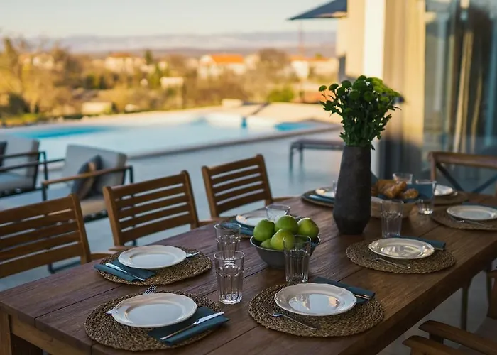 & Jardin - Luxury With Swimming Pool * Vrh (Krk)
